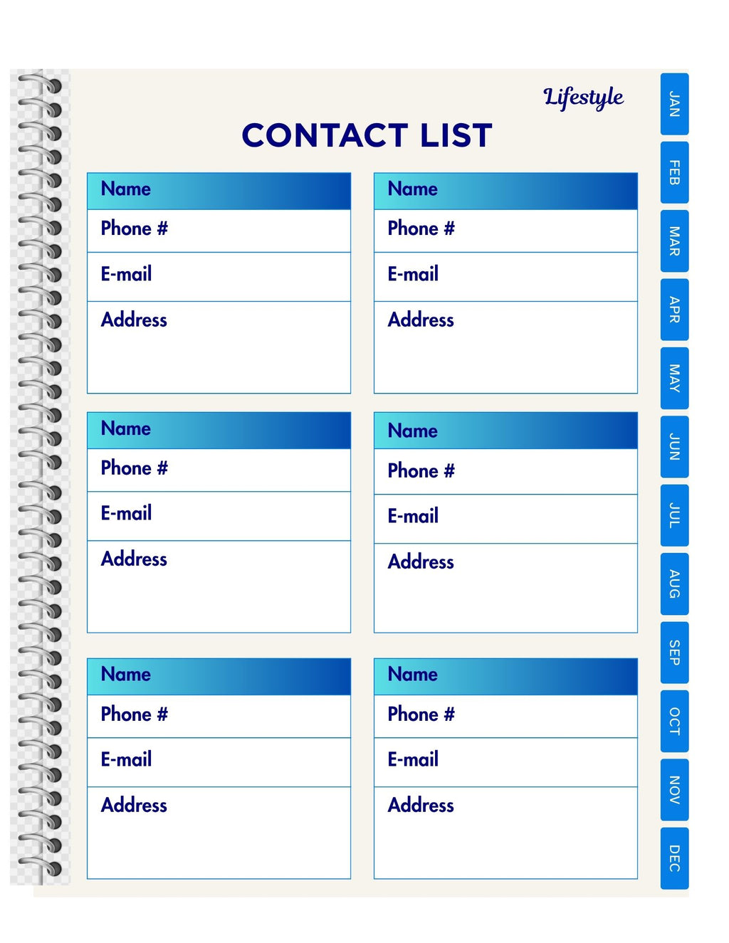 2026 ULTIMATE DIGITAL PLANNER  / 125 Pages • 5 Color Variants • /Complete Planning Bundle /Instant Download