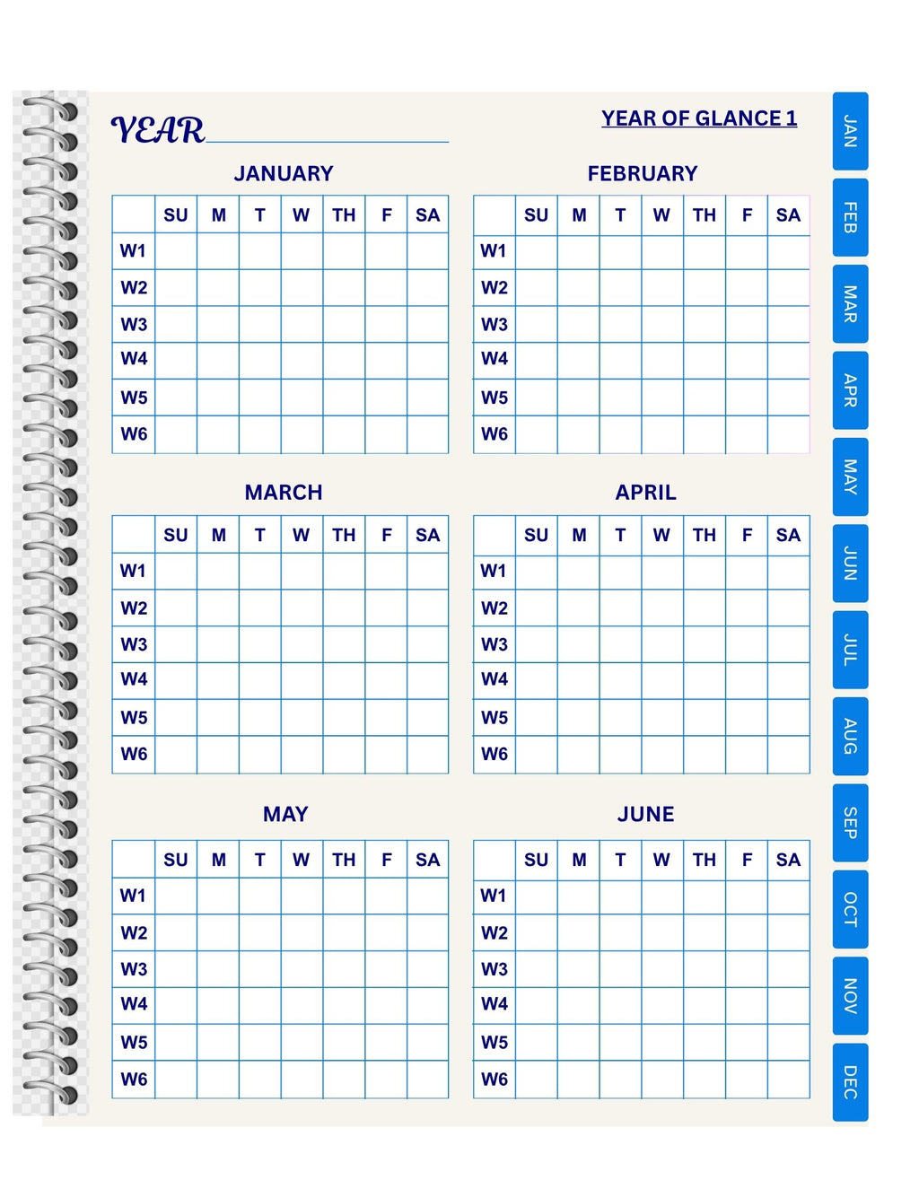 2026 ULTIMATE DIGITAL PLANNER  / 125 Pages • 5 Color Variants • /Complete Planning Bundle /Instant Download